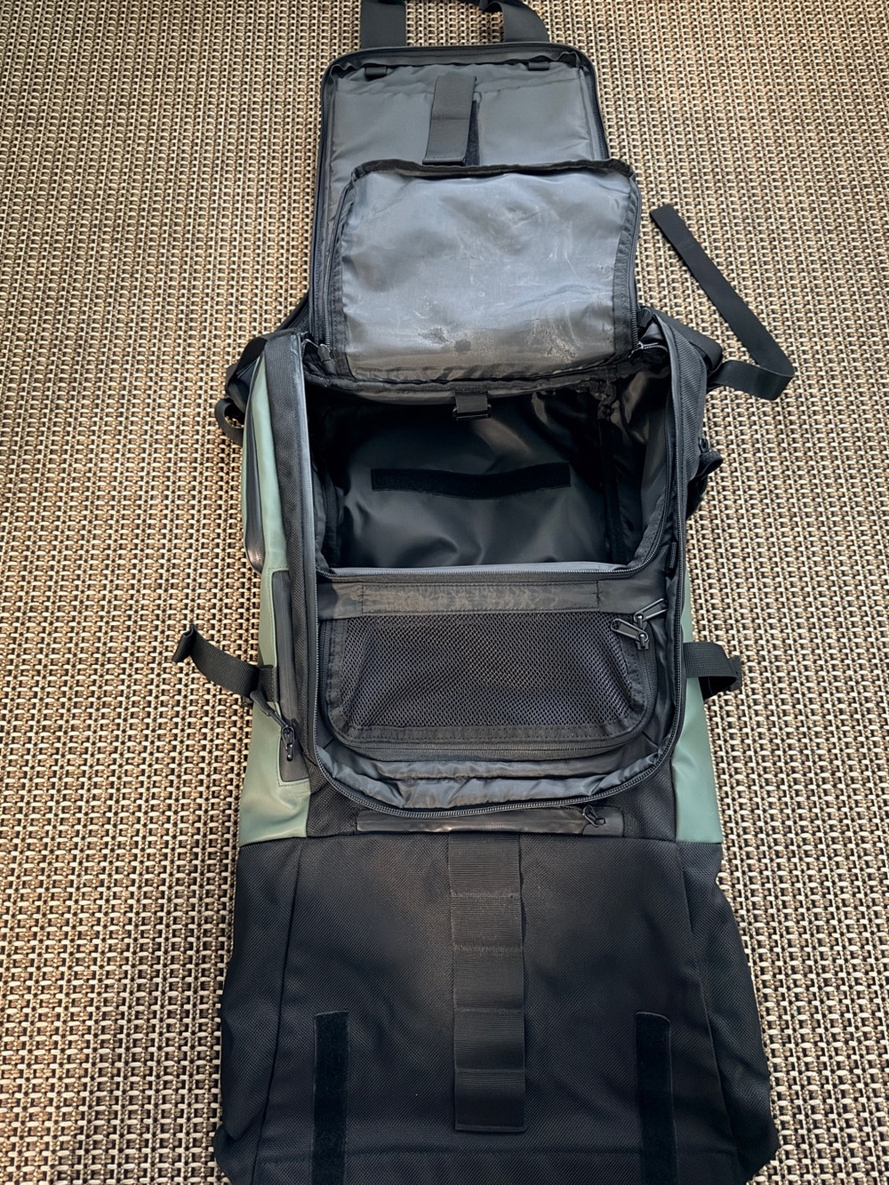 WANDRD Roll-Top 21L Prvke Backpack in Olive Green - Picture 4 of 8